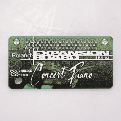 Roland エクスパンションボード SRX-02 Concert Piano Roland Expansion Board SRX-02 Concert Piano Card– Retro Gear