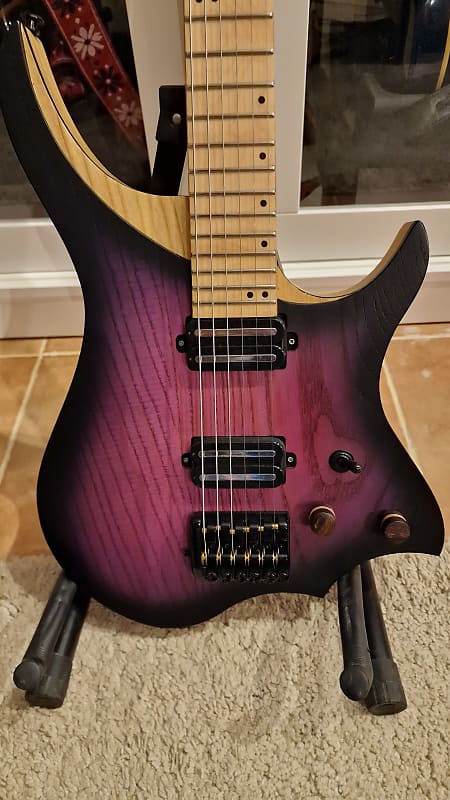 Nk Headless w/Coil Split Purple Burst | Reverb