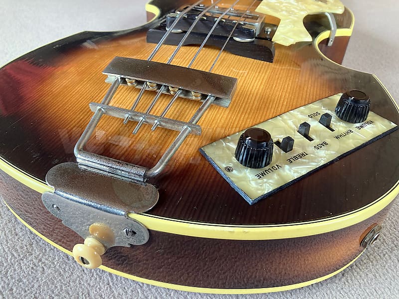 HOFNER 500/1 VIOLIN BASS 1973-74 w/HSC | Reverb