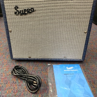Supro Montauk Model 1608R Class A 1X10 Combo Tube Amp for Guitar-BD10 Speaker image 5
