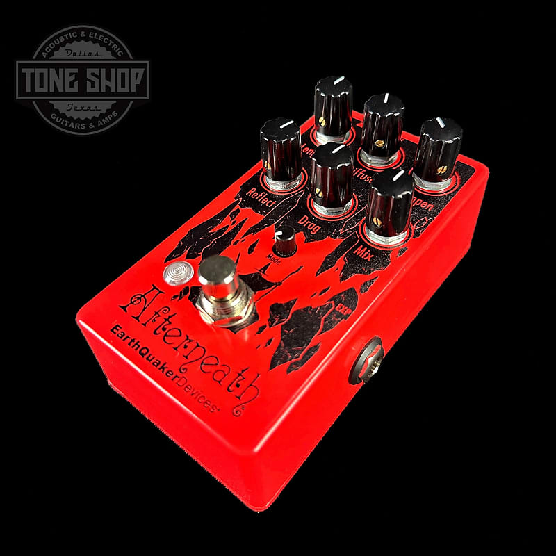 EarthQuaker Devices Afterneath V3 Tone Shop Custom Candy Apple Red image 1