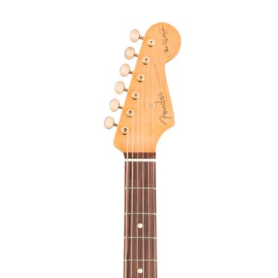 [PREORDER] Fender Artist Stevie Ray Vaughan Stratocaster Electric Guitar w/Case, Pau Ferro FB, 3-Tone Sunburst image 6