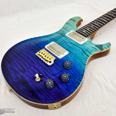 PRS Guitars Wood Library DGT Brazilian - Blue Fade 10 Top | Reverb