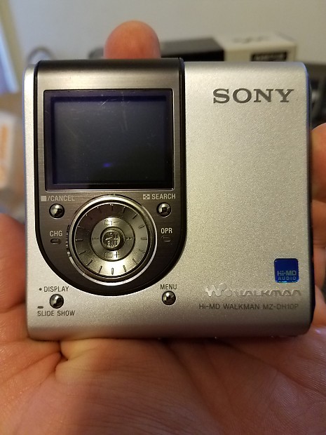 Sony MZ-DH10P Hi-MD Minidisc w/ working Camera NIB | Reverb