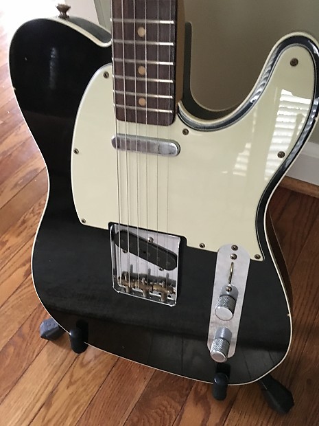 Fender 63 Relic Custom Shop Telecaster double bound black