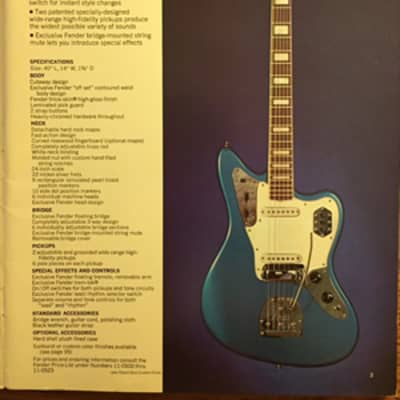 ORIGINAL Vintage 1970 Fender Fine Electric Instruments Catalog 96 pages - RARE FIND! image 2