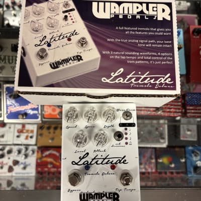Reverb.com listing, price, conditions, and images for wampler-latitude-deluxe-tremolo