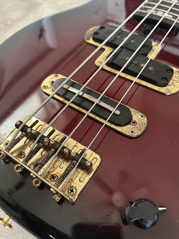 【レビューを書けば送料当店負担】 Yamaha BB-X-24 1980s - Red Wine Burst-MIJ- | Reverb ベース