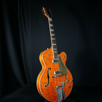 Gretsch USA Custom Shop G6120T-55 Relic Chet Atkins Nashville Curly Maple Guitar image 7