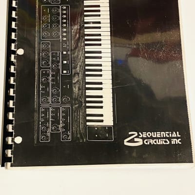 Sequential Circuits Prophet 5 Rev.3.3 Original Manual