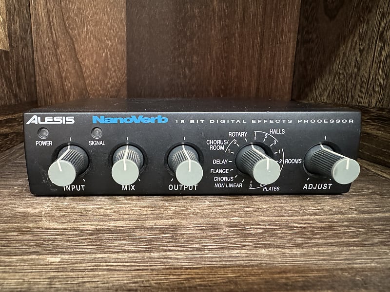 Alesis Nanoverb 18Bit Digital Effects Processor 1990s Reverb