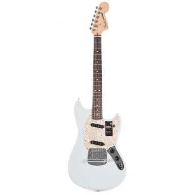 Fender American Performer Mustang Satin Sonic Blue image 4