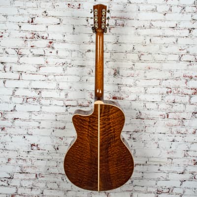 Bedell - MBAC-18-G - Orchestra 000 Solid Wood Acoustic-Electric Guitar, Natural - w/HSC - x2970 - USED image 8