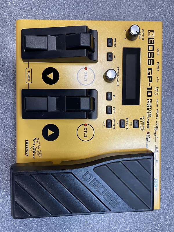 Boss GP-10 Guitar Processor Multi-Effect Unit 2014 - Present - Yellow