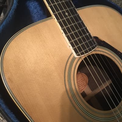 YAMAHA FG-301 (ORANGE LABEL) acoustic guitar 1975-1978 Natural