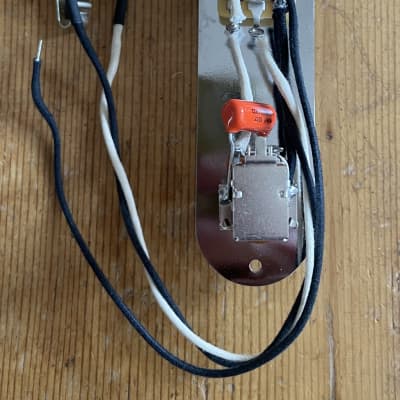 Fender Telecaster Wiring Harness Upgrade 500k CTS/ Bourns Pots PUSH/PULL Coil Split .022 Orange Drop Cap Oak Grigsby Switch PLATE/KNOBS image 10