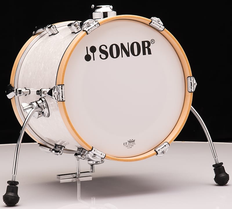Sonor AQ2 14x13 Bass Drum  - White Marine Pearl image 1