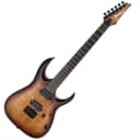 Used Ibanez RGA42FMDEF RGA Standard Electric Guitar - Dragon Eye Burst Flat