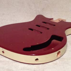 Danelectro DC-3 BODY PROJECT ONLY 1999 Commie Red image 4