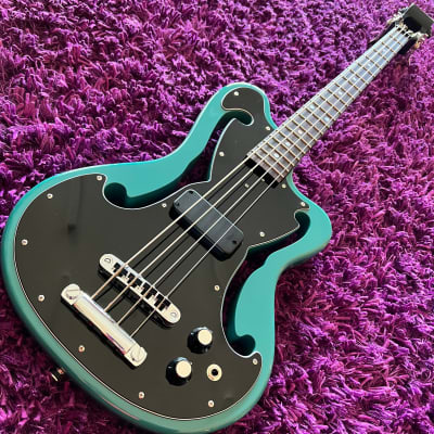 Bacchus Scroll Bass BEB-1 Teal Green Ampeg Copy | Reverb Australia