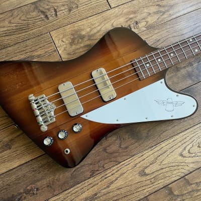 1990 Orville by Gibson Thunderbird Electric Bass Guitar Sunburst MIJ Fujigen image 1