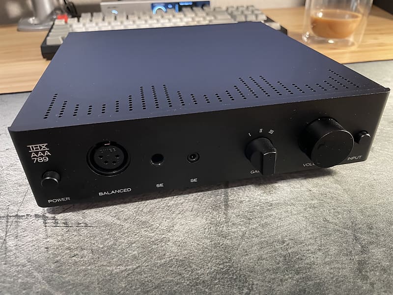 Drop THX AAA 789 Linear Headphone Amp Black Reverb