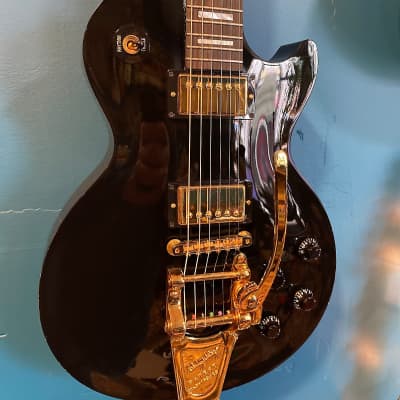 Gibson Les Paul Custom Studio 1999 Custom Shop  Black Custom Inlay for sale