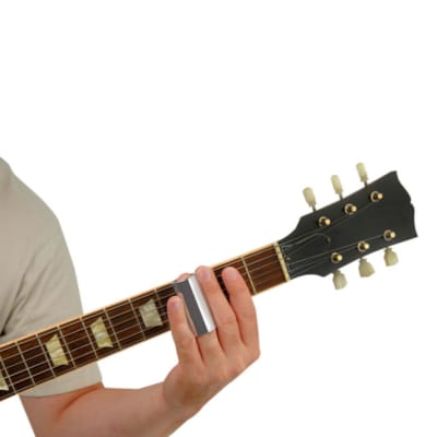 Daddario Chrome-Plated Brass Guitar Slide, Small image 1