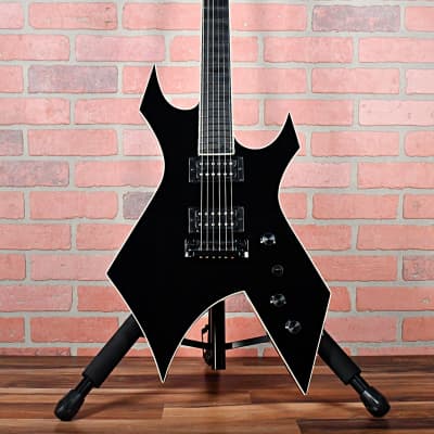 B.C. Rich USA Warlock WHS Through 2001 Black w/Hardshell Case