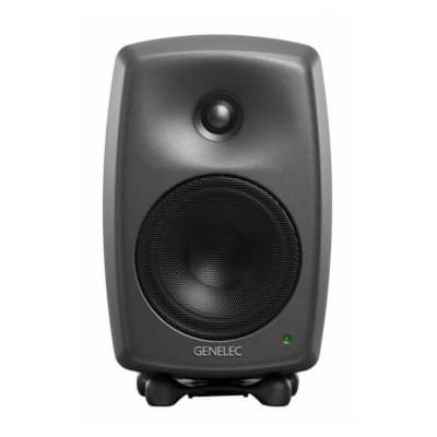 Genelec 8010A Active Studio Monitor - Dark Grey, Pair image 1