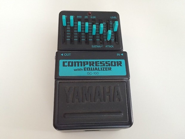 Yamaha GC-100 Compressor With Equalizer Vintage Made in