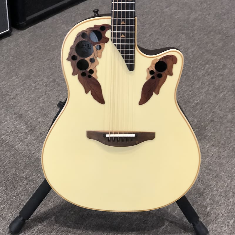 1980s USA Ovation Elite 1868 with Ovation Hardshell case | Reverb