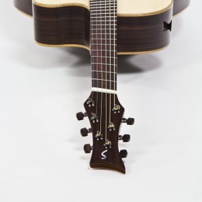 Stoll IQ - Acoustic Guitar with multiscale fretboard, bevel and side sound port image 5