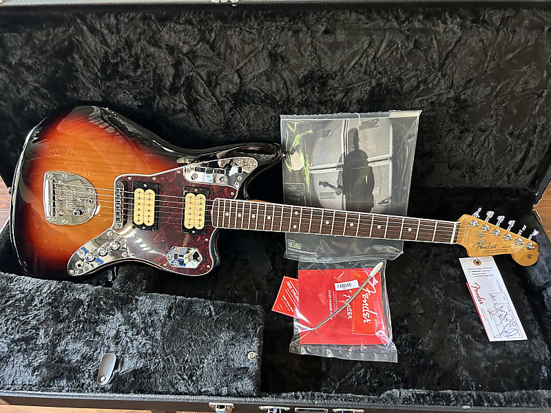 Fender Kurt Cobain Jaguar  3-Color Sunburst #MX23010489  8 lbs  11.6 oz image 1