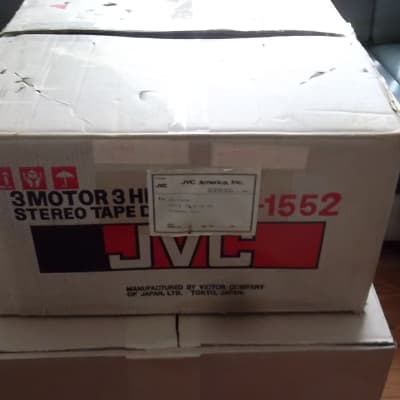 1975 JVC RD-1552 Reel Tape Deck 3-Heads Recorder 1-Owner Time Capsule  Condition Comes Orig Box L@@k!