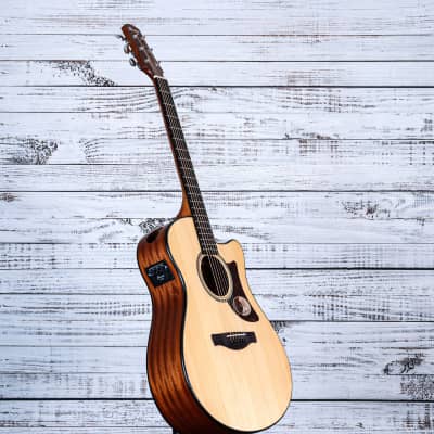 Ibanez AAM50CE Acoustic Guitar | Open Pore Natural image 7