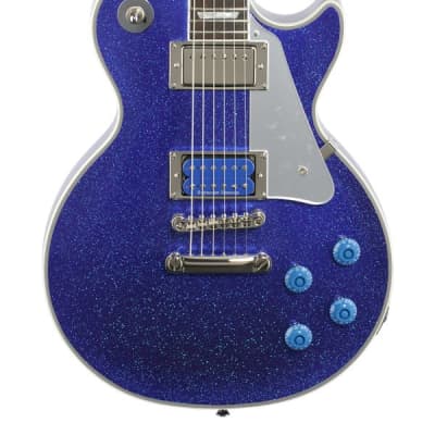 Epiphone Tommy Thayer Les Paul Electric Blue Guitar with Case image 3