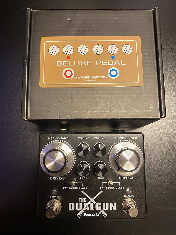 Demon FX Dual Gun Overdrive ToneKng Clone Pedal | Reverb