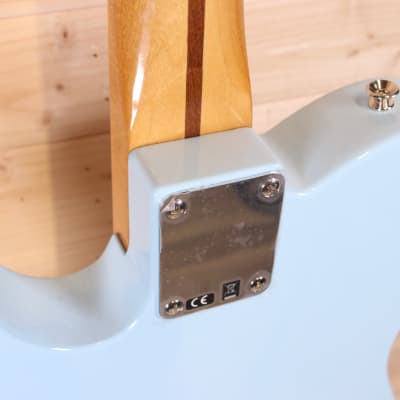 Fender Vintera '50s Telecaster - Maple Fingerboard, Sonic Blue image 10