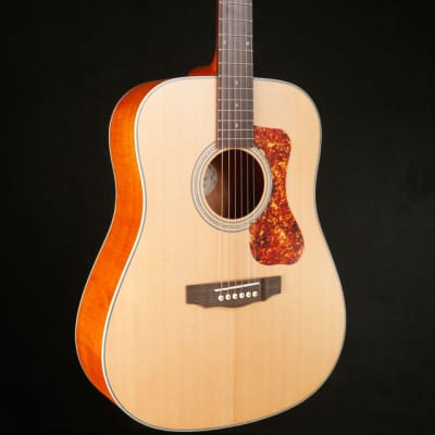 Guild Westerly Collection D-240E Limited Flamed Mahogany Natural, Brand New image 16