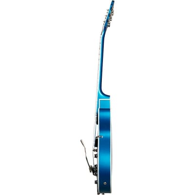 Epiphone Emperor Swingster Hollowbody Electric Guitar - Delta Blue Metallic image 3