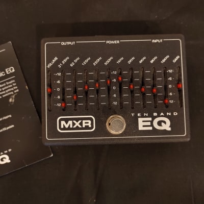 Reverb.com listing, price, conditions, and images for mxr-m108-ten-band-eq