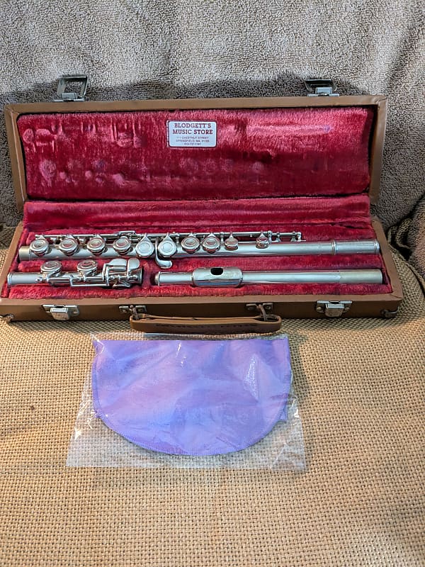 Vintage Artley Flute//Nogales Model w/ Original Case 1972 Reverb
