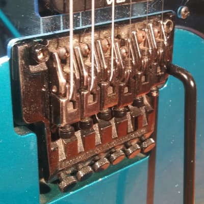 Ibanez RG550M 1991 - Blue with Blue Mirror Pick Guard image 7