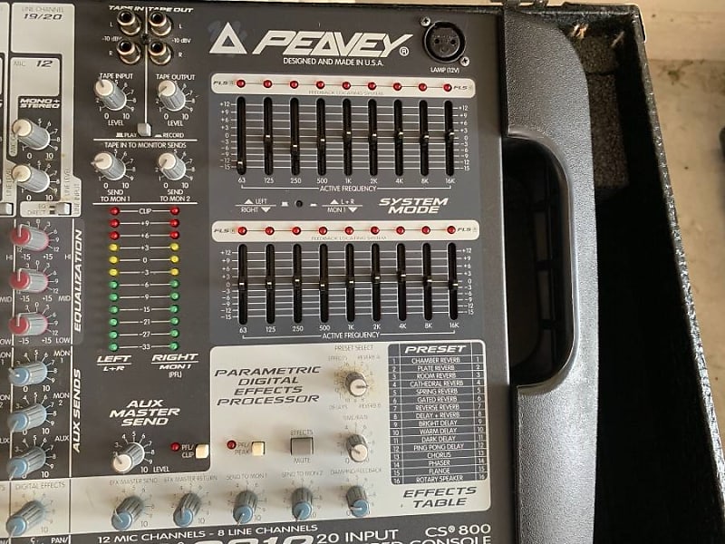 XR®-AT Powered Mixer - Peavey Electronics Corporation