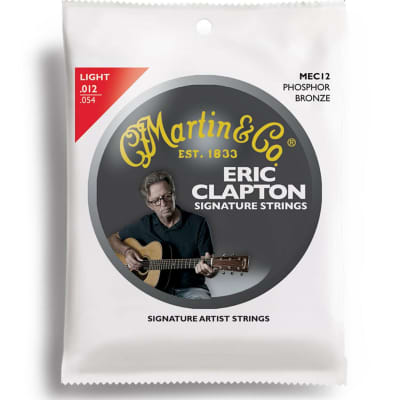 Martin MEC12 Clapton s Choice Phosphor Bronze Light Acoustic