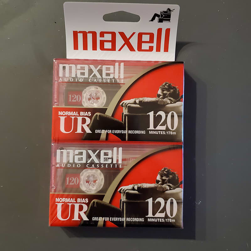 maxell UD XL II C60  Maxell, Vintage stereo console, Compact cassette