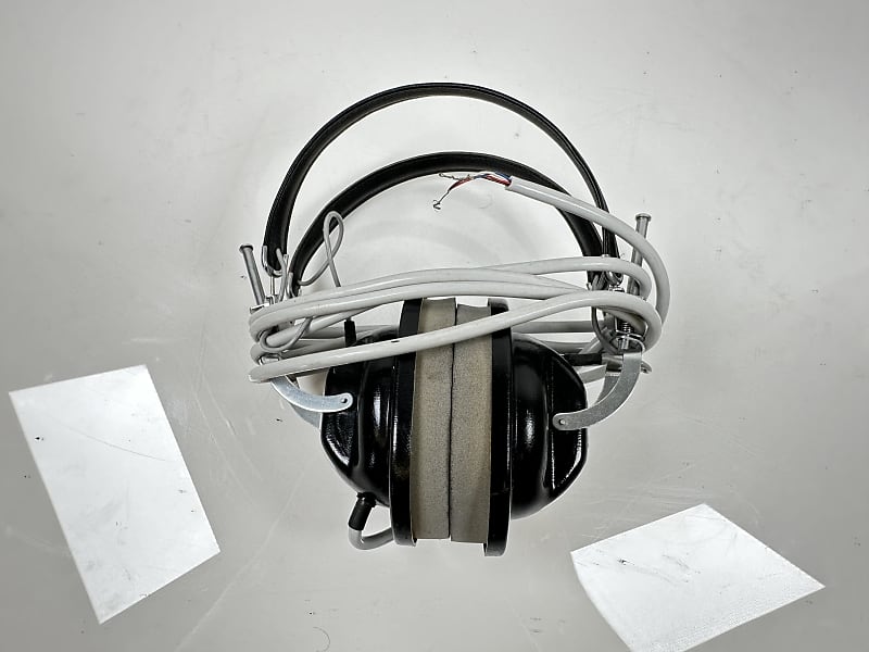 Vintage Sony DR-1C Stereo Headphones  			