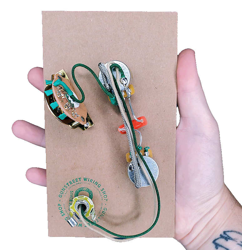 Gunstreet Wiring Harness - Ibanez HSS 5 Way - CTS - Treble | Reverb
