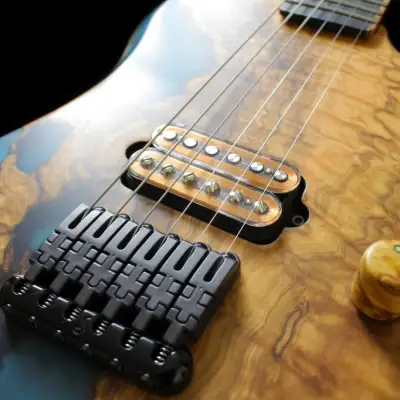 Stone Wolf Guitars Bespoke  2020 Exotic wood Resin image 5